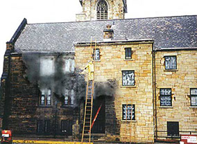 Stone Restoration in Process